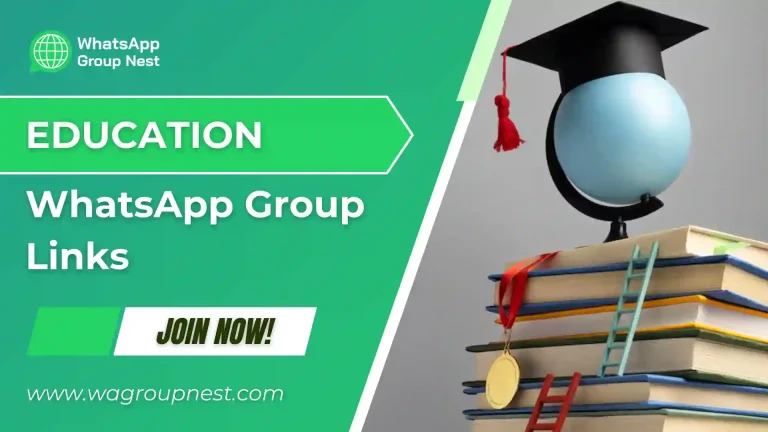 Education WhatsApp Group Links