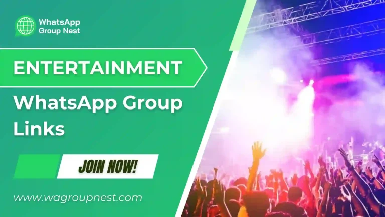 Entertainment WhatsApp Group Links