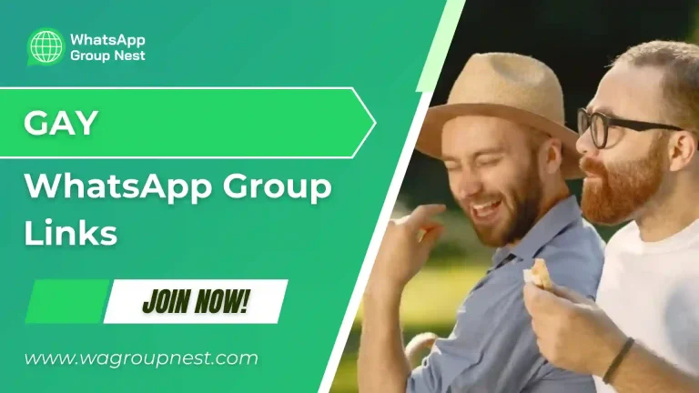 Gay WhatsApp Group Links