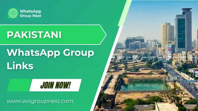 Pakistani WhatsApp Group Links
