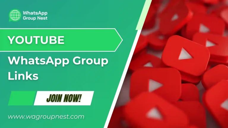YouTube WhatsApp Group Links