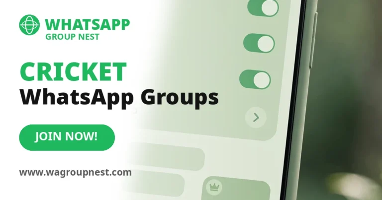 1500+ Best Cricket WhatsApp Group Links 2026 (Active)